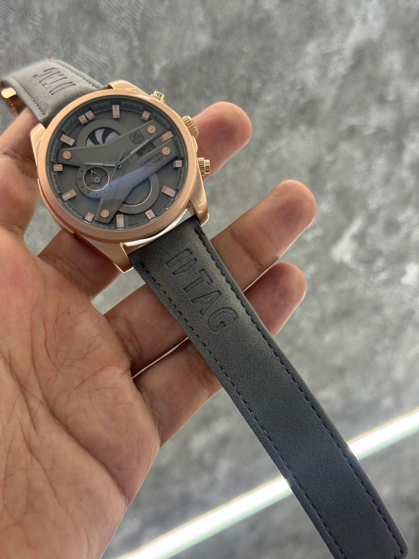 Tag CR7 Grey Gold All Working Premium